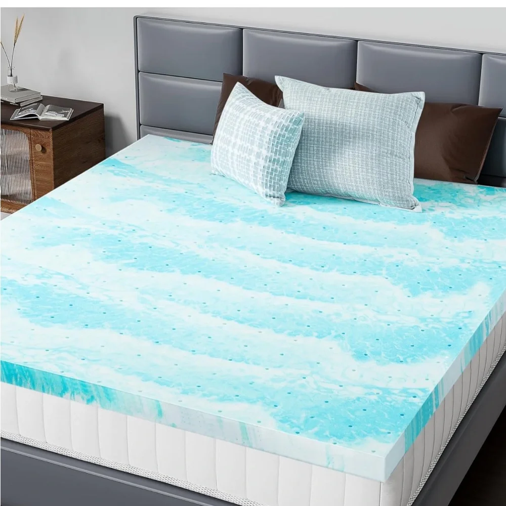 Memory foam mattress topper